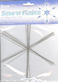Snowflake Frames Medium 6-inch - Pkg. of 5